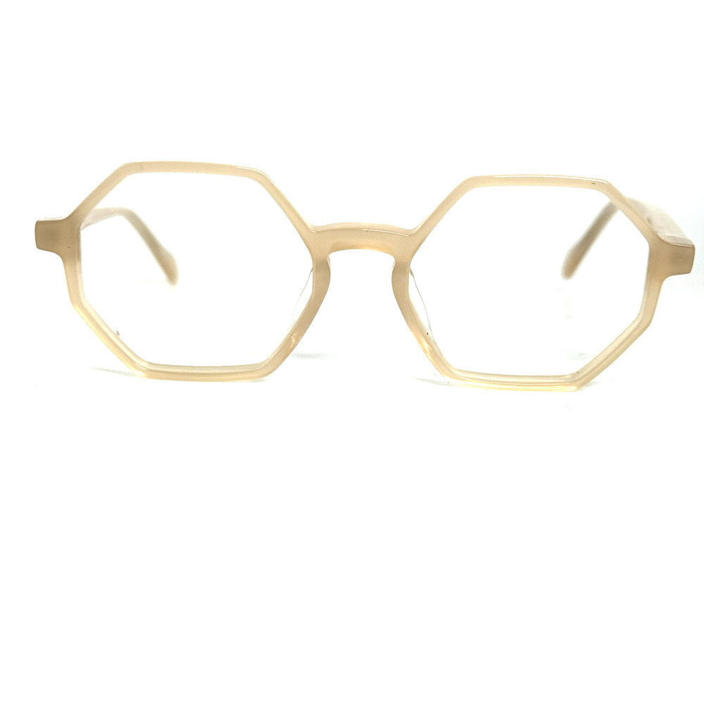 Zenni Eyeglass Frames Women 4442233‎ Beige H18868